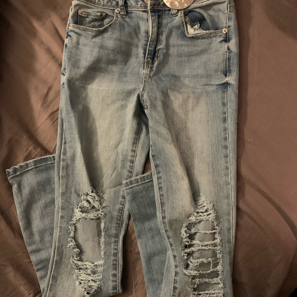 Shop Stevie Distressed Jeans